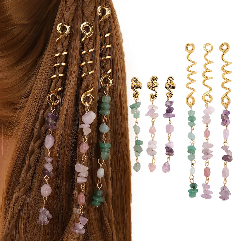 Jeweled Hair Chain